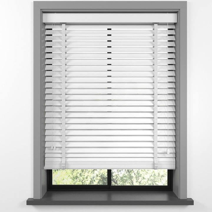 50mm White Farywood Blinds