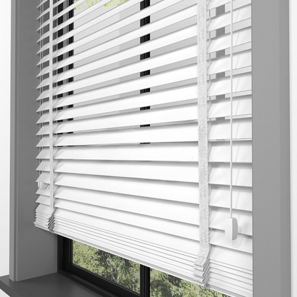 50mm White Farywood Blinds