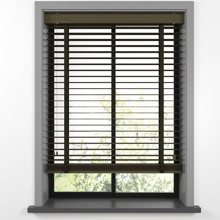 50mm Chestnut Farywood Blinds