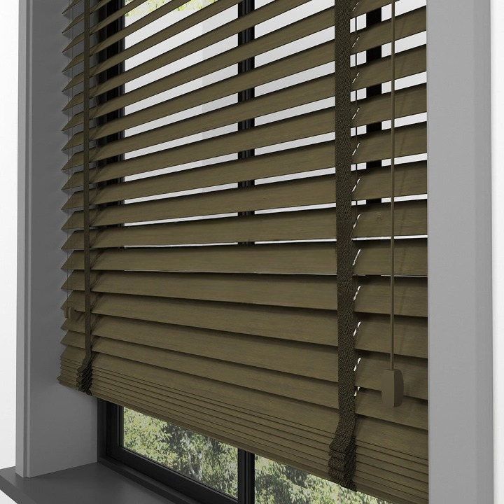 50mm Chestnut Farywood Blinds