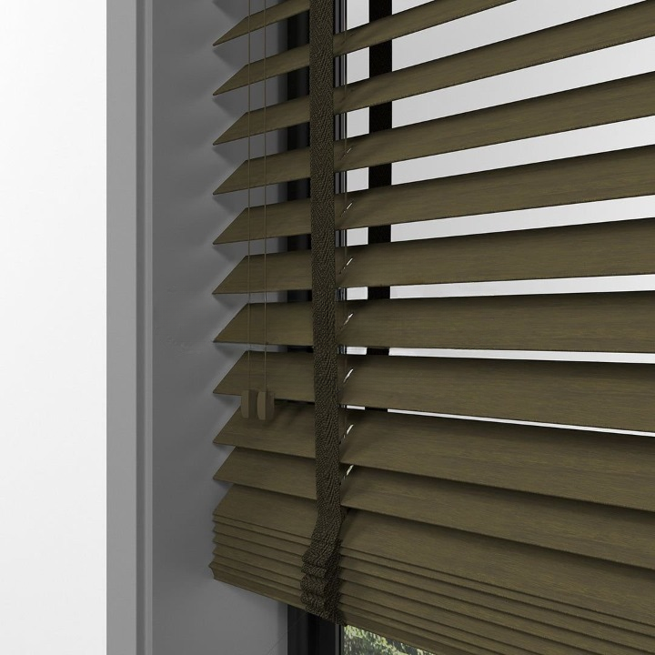 50mm Chestnut Farywood Blinds