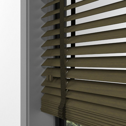 50mm Chestnut Farywood Blinds