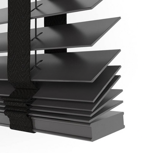 50mm Dark Brown Farywood Blinds