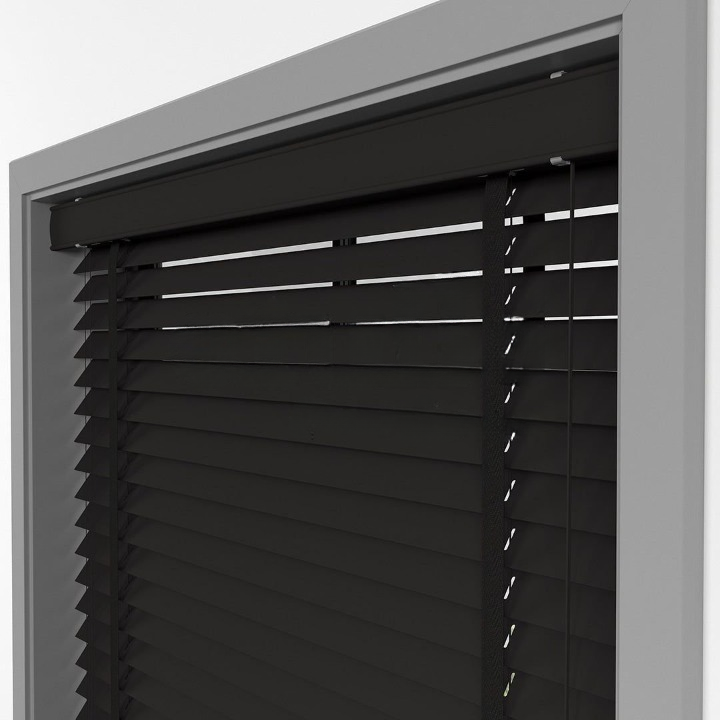 50mm Dark Brown Farywood Blinds