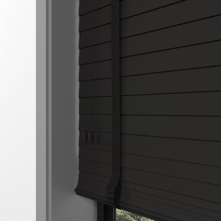 50mm Dark Brown Farywood Blinds