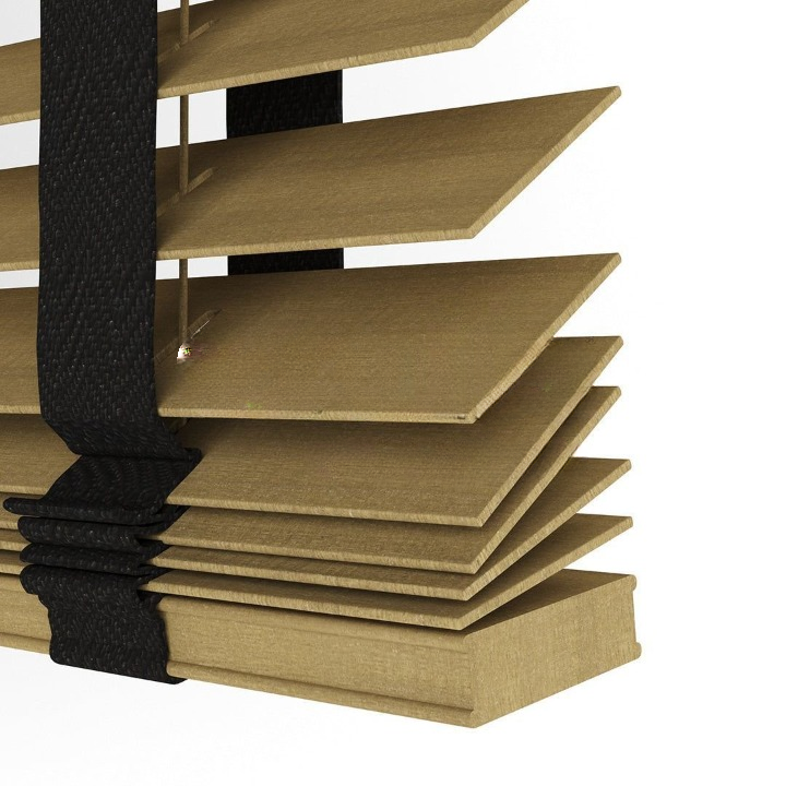 50mm Maple Farywood Blinds