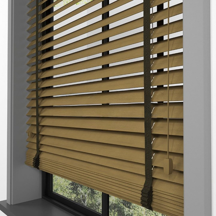 50mm Maple Farywood Blinds