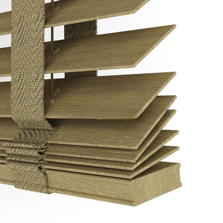 50mm Oakwood Farywood Blinds