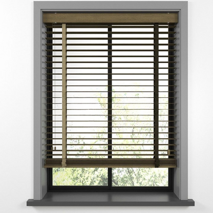 50mm Oakwood Farywood Blinds