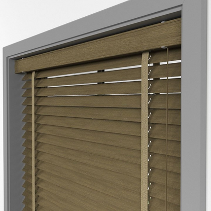 50mm Oakwood Farywood Blinds