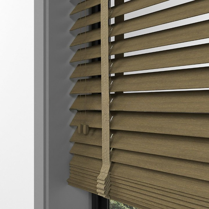 50mm Oakwood Farywood Blinds