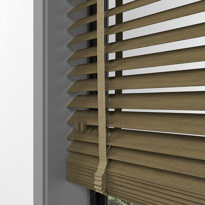 50mm Oakwood Farywood Blinds