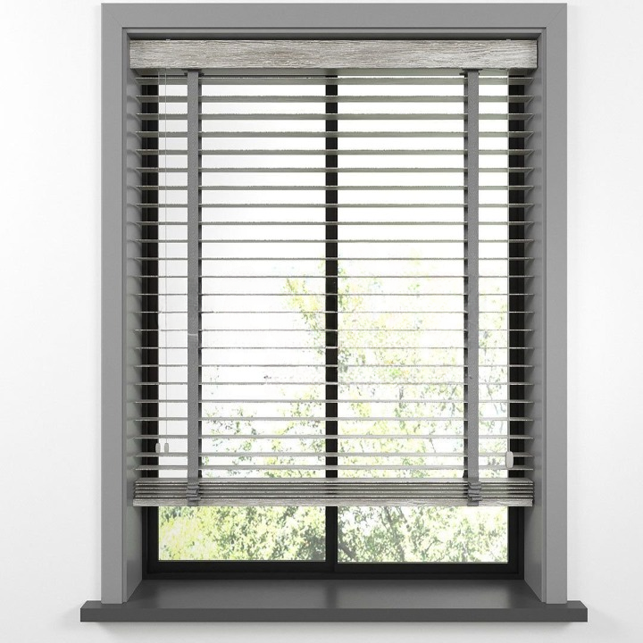 50mm Greyish Foaxwood Blinds