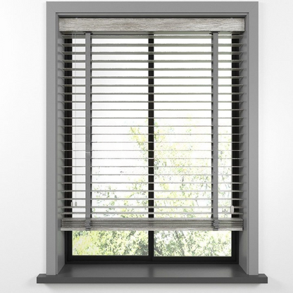 50mm Greyish Foaxwood Blinds