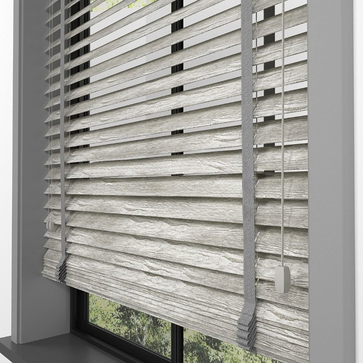50mm Greyish Foaxwood Blinds
