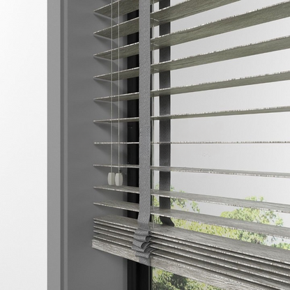 50mm Greyish Foaxwood Blinds