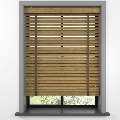50mm Amber Luxury Wood Blinds