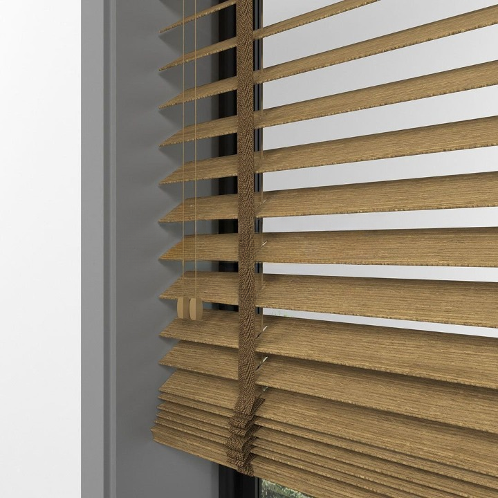 50mm Amber Luxury Wood Blinds