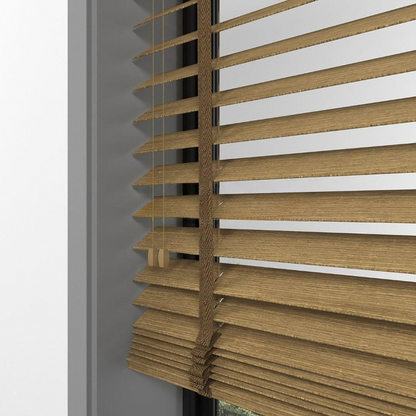 50mm Amber Luxury Wood Blinds