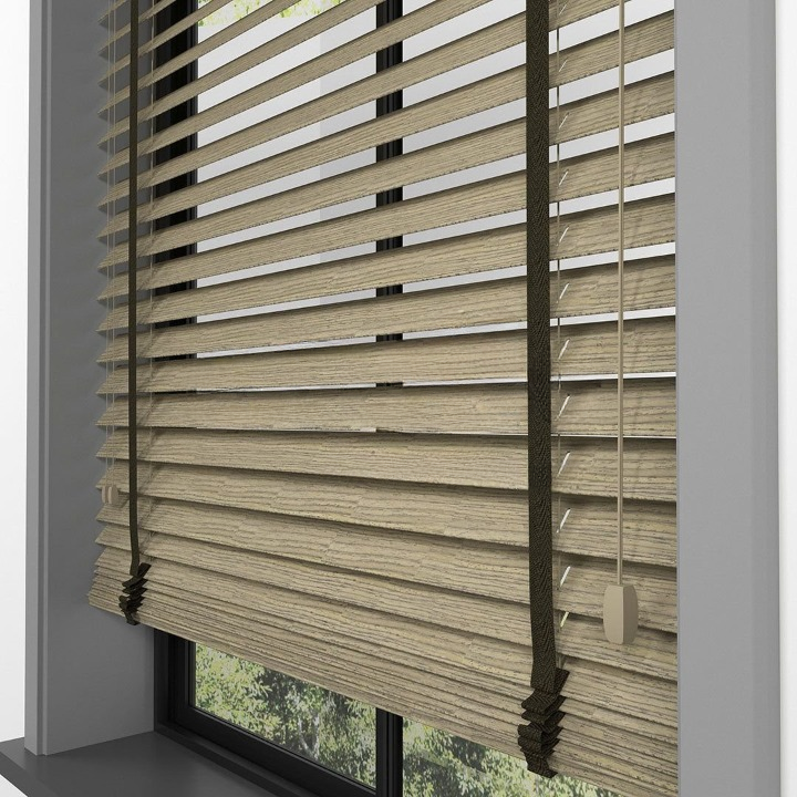 50mm Bark Luxury Wood Blinds