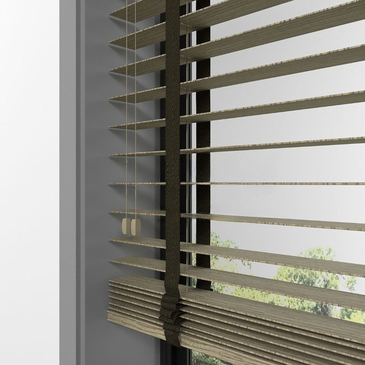 50mm Bark Luxury Wood Blinds