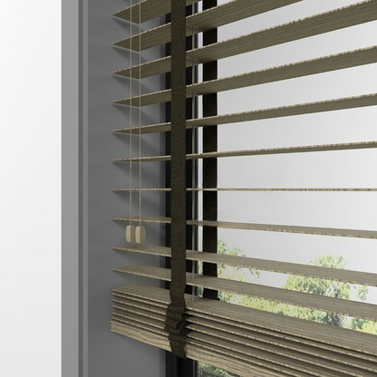 50mm Bark Luxury Wood Blinds