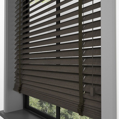 50mm Bison Luxury Wood Blinds