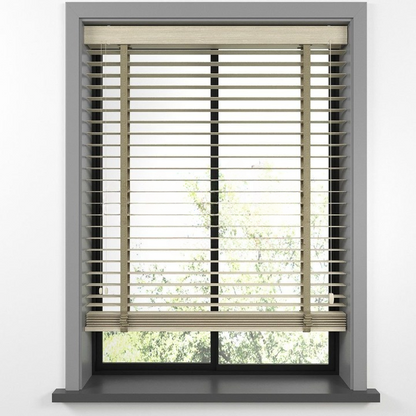 50mm Camel Luxury Wood Blinds