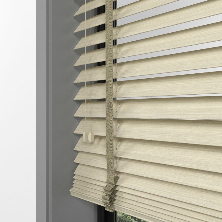 50mm Camel Luxury Wood Blinds
