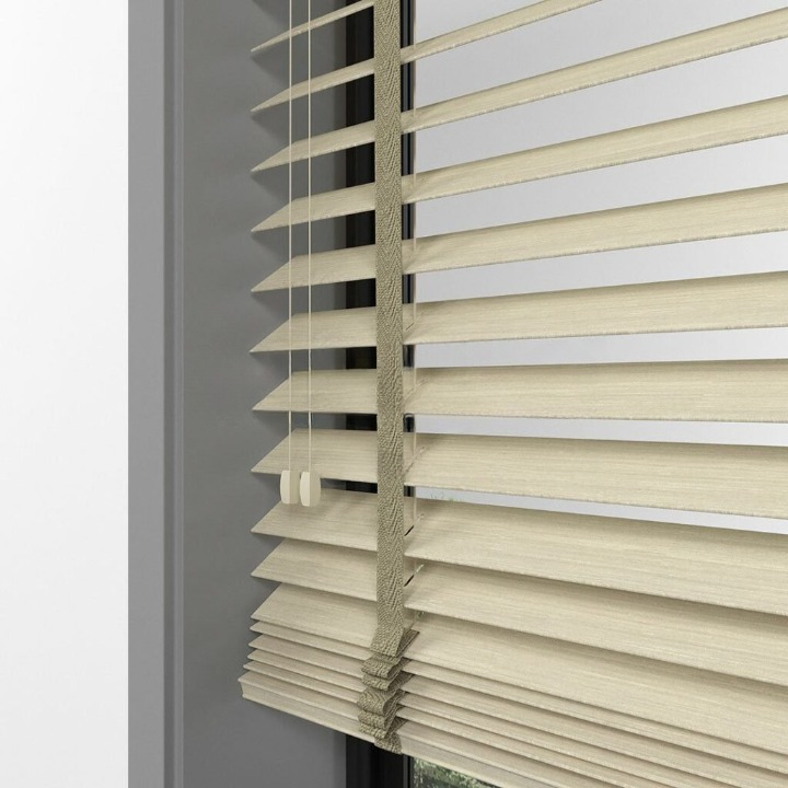 50mm Camel Luxury Wood Blinds