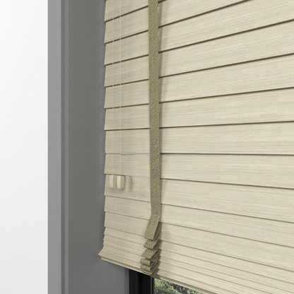 50mm Camel Luxury Wood Blinds