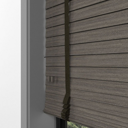 50mm Cinder Luxury Wood Blinds