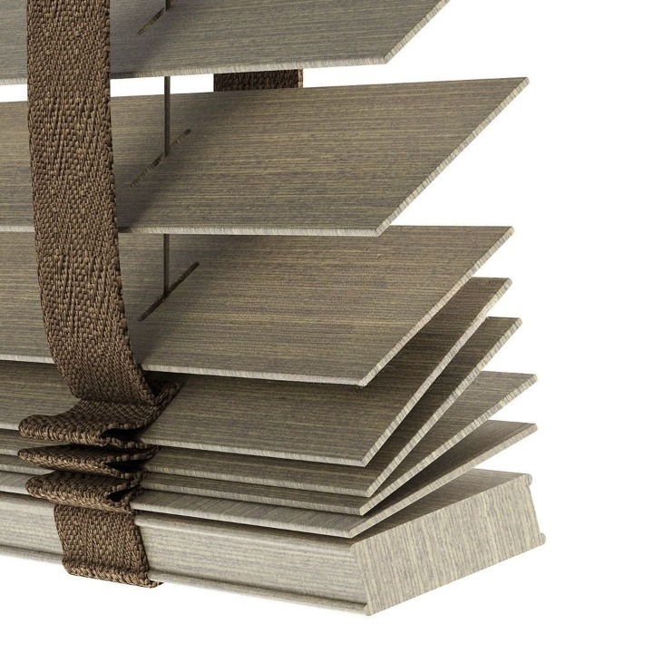 50mm Desert Luxury Wood Blinds