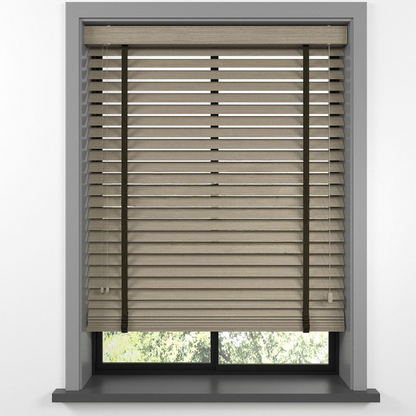 50mm Dune Luxury Wood Blinds