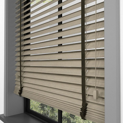 50mm Dune Luxury Wood Blinds