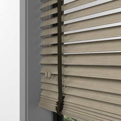 50mm Dune Luxury Wood Blinds