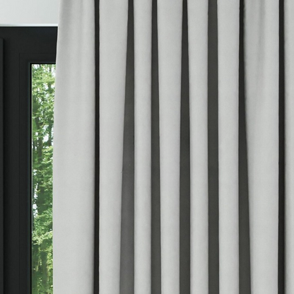 Light Grey Thermal Insulated Blackout Curtains