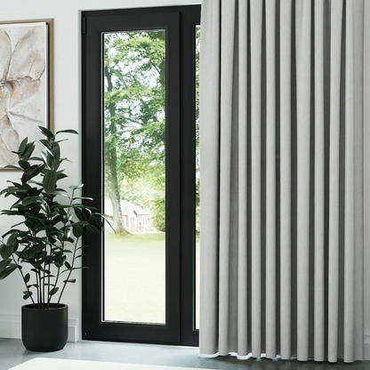 Light Grey Thermal Insulated Blackout Curtains
