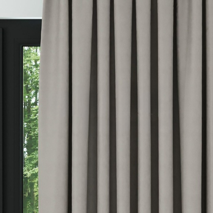 Light Stone Thermal Insulated Blackout Curtains