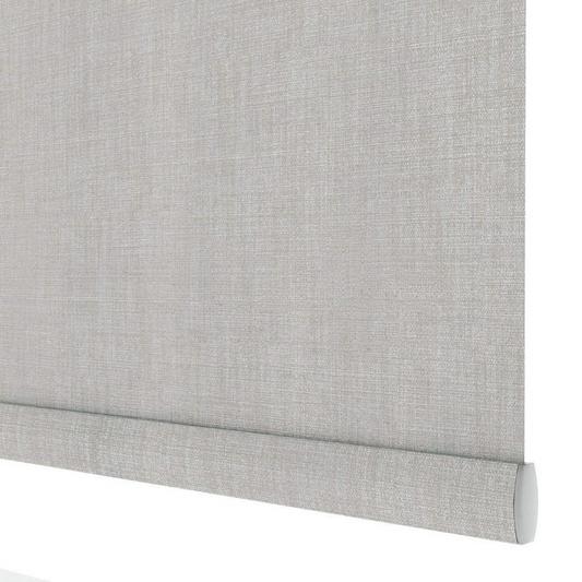 Light Mink Linen Textured Blackout Roller Blinds