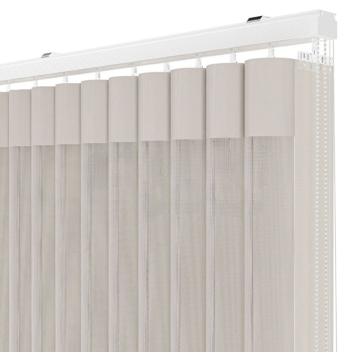 Algar Light Mink Vertical Sheer Blind