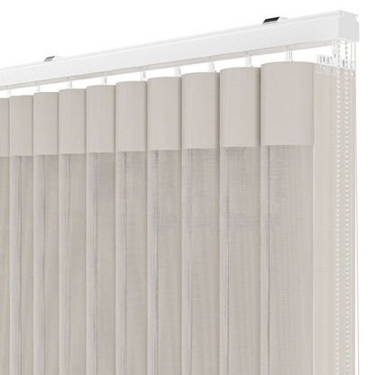 Algar Light Mink Vertical Sheer Blind