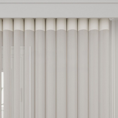 Algar Light Mink Vertical Sheer Blind