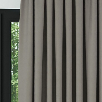 Stone Grey Thermal Insulated Blackout Curtains