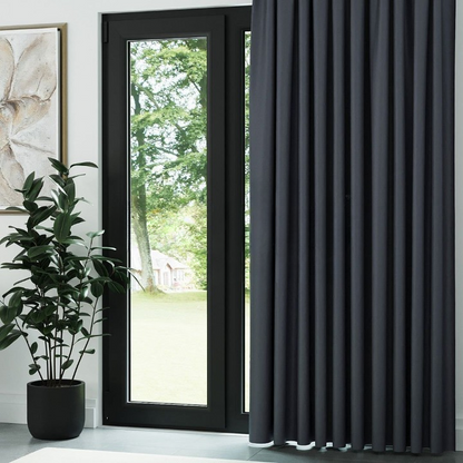 Anthracite Grey Room Darkening Blackout Curtains