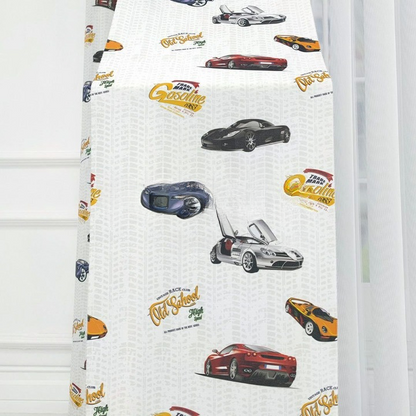 Car Themed Kids Room Vertical Sheer Blind
