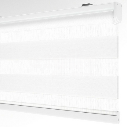 White Plain Zebra Roller Blind