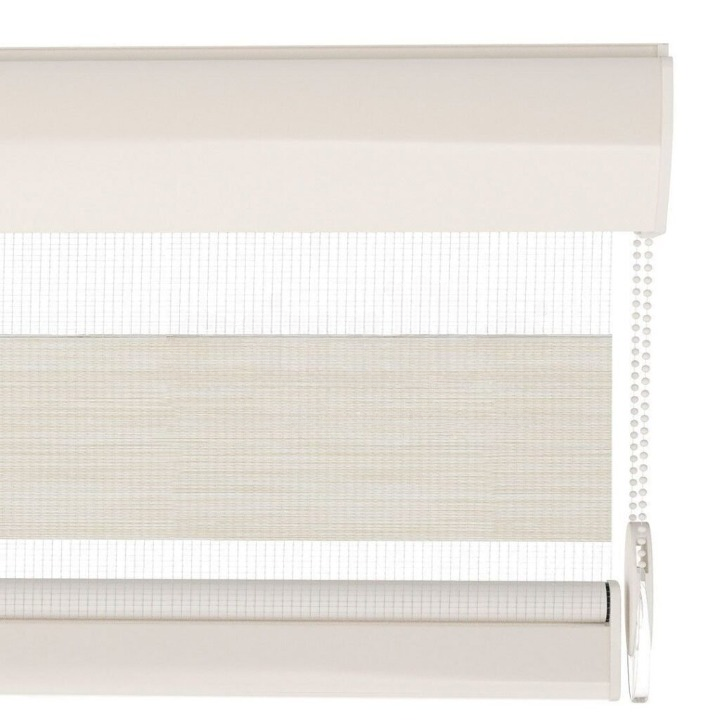 Cream Plain Zebra Roller Blind