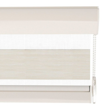 Cream Plain Zebra Roller Blind