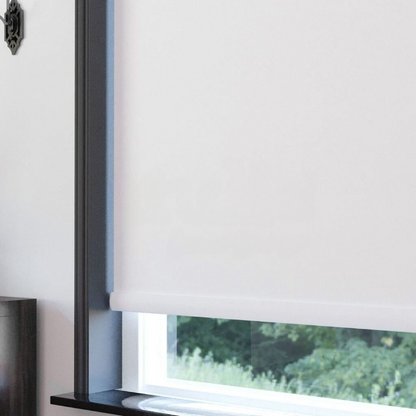 White Blackout Roller Blinds